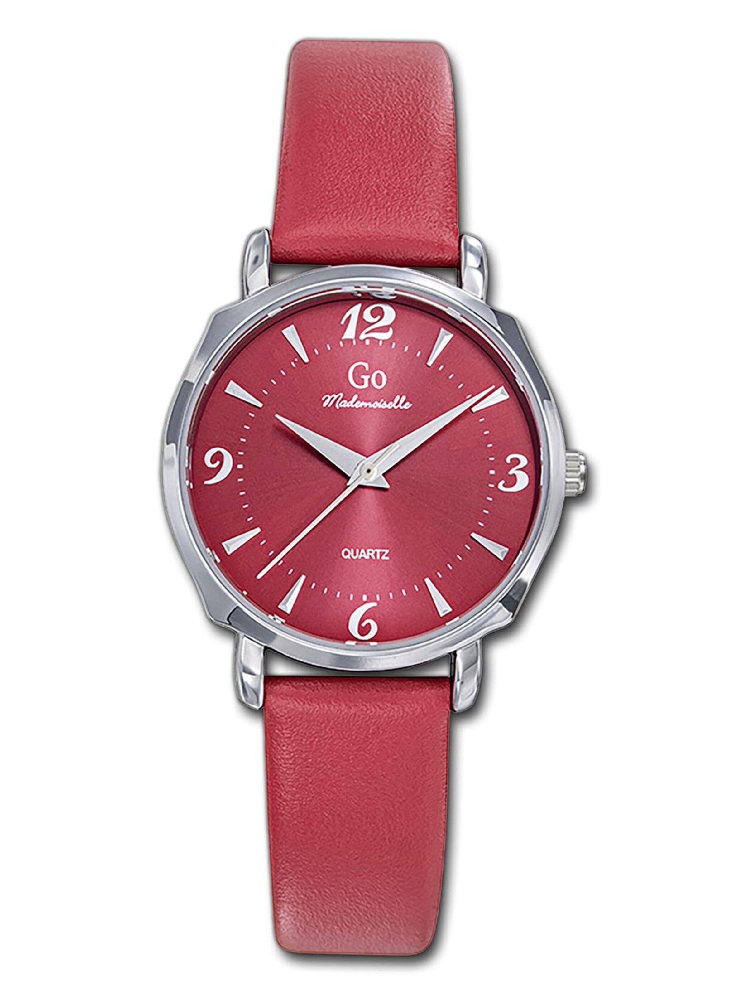 Orologio analogico di GO GirlOnly in rosso: frontale