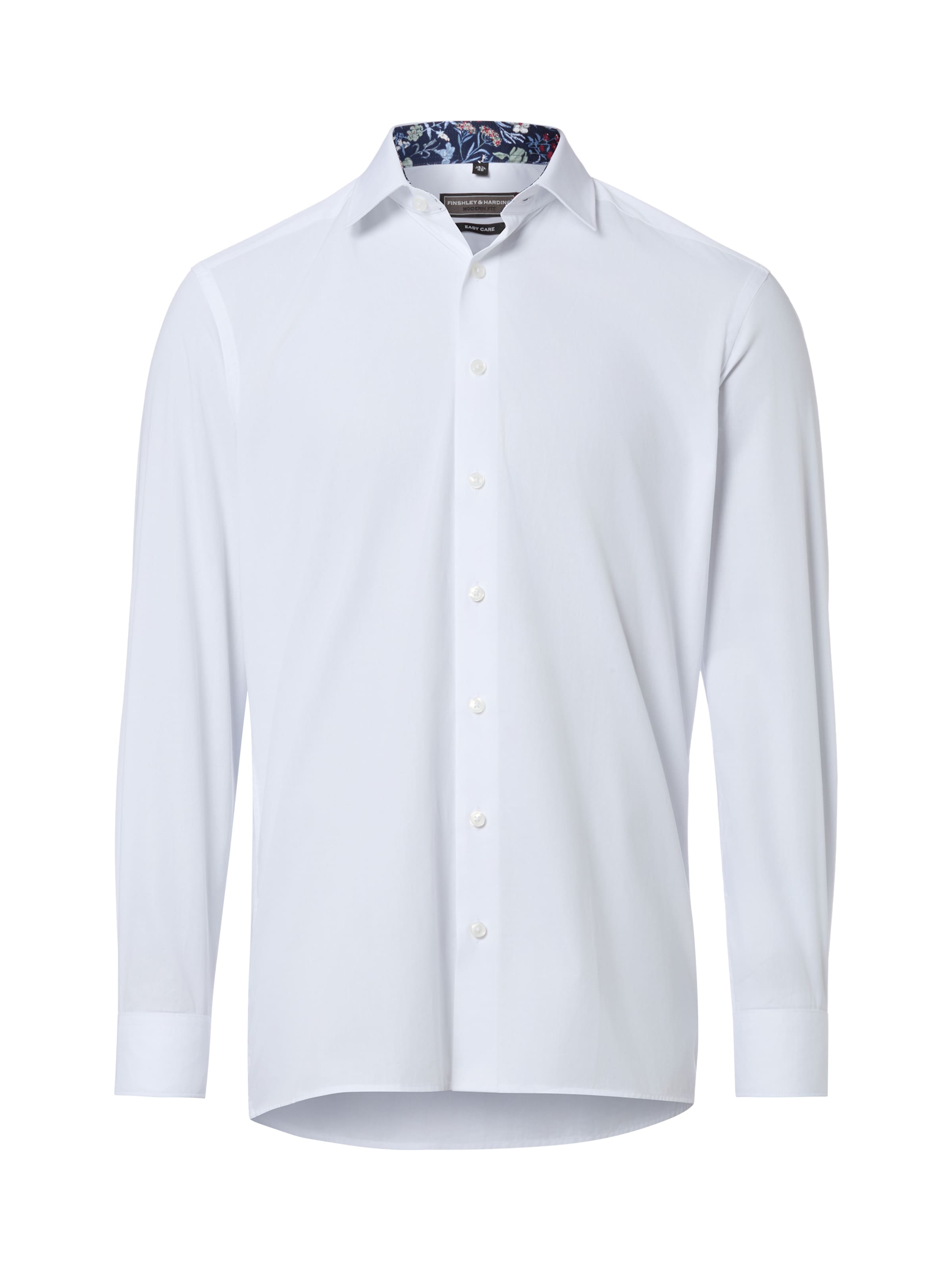 Finshley & Harding Businesshemd 'Easy Care' in weiß, Produktansicht