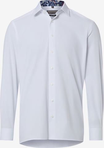 Finshley & Harding Businesshemd 'Easy Care' in Weiß: Vorderseite