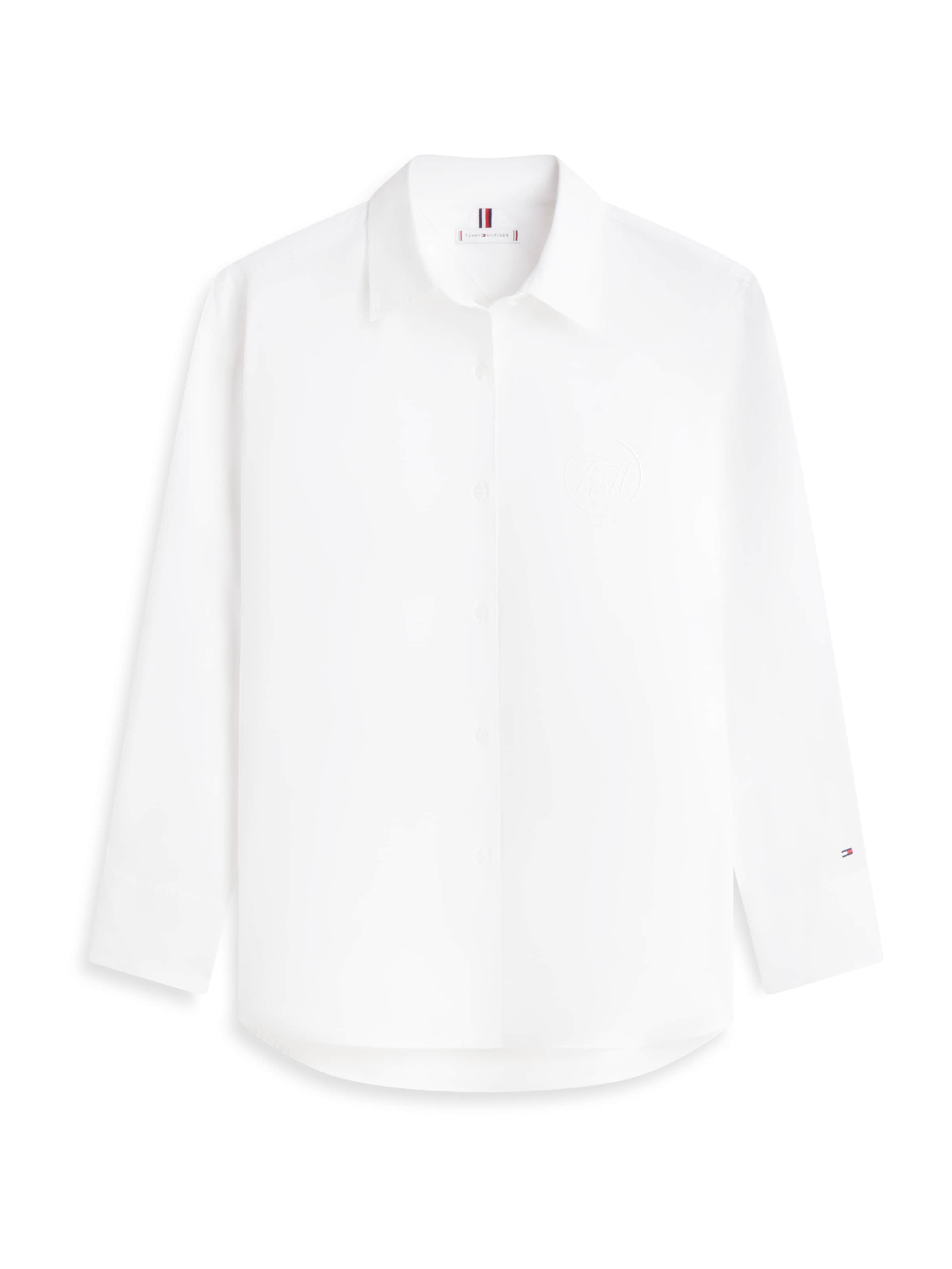 TOMMY HILFIGER Μπλούζα σε λευκό: μπροστά