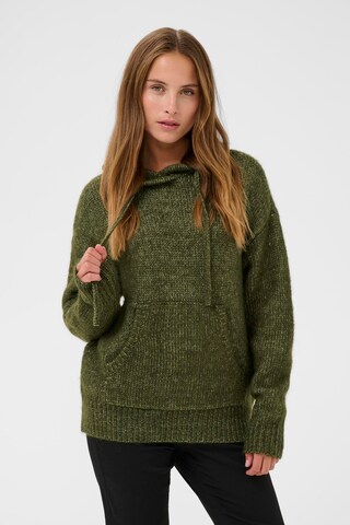 Kaffe Pullover 'Uma' i grøn: forside