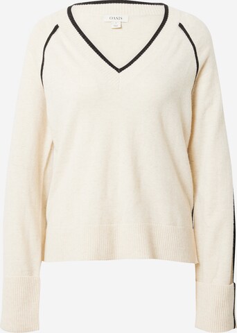 Oasis Sweater in Beige: front