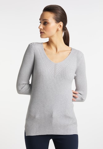 DreiMaster Klassik Sweater in Grey