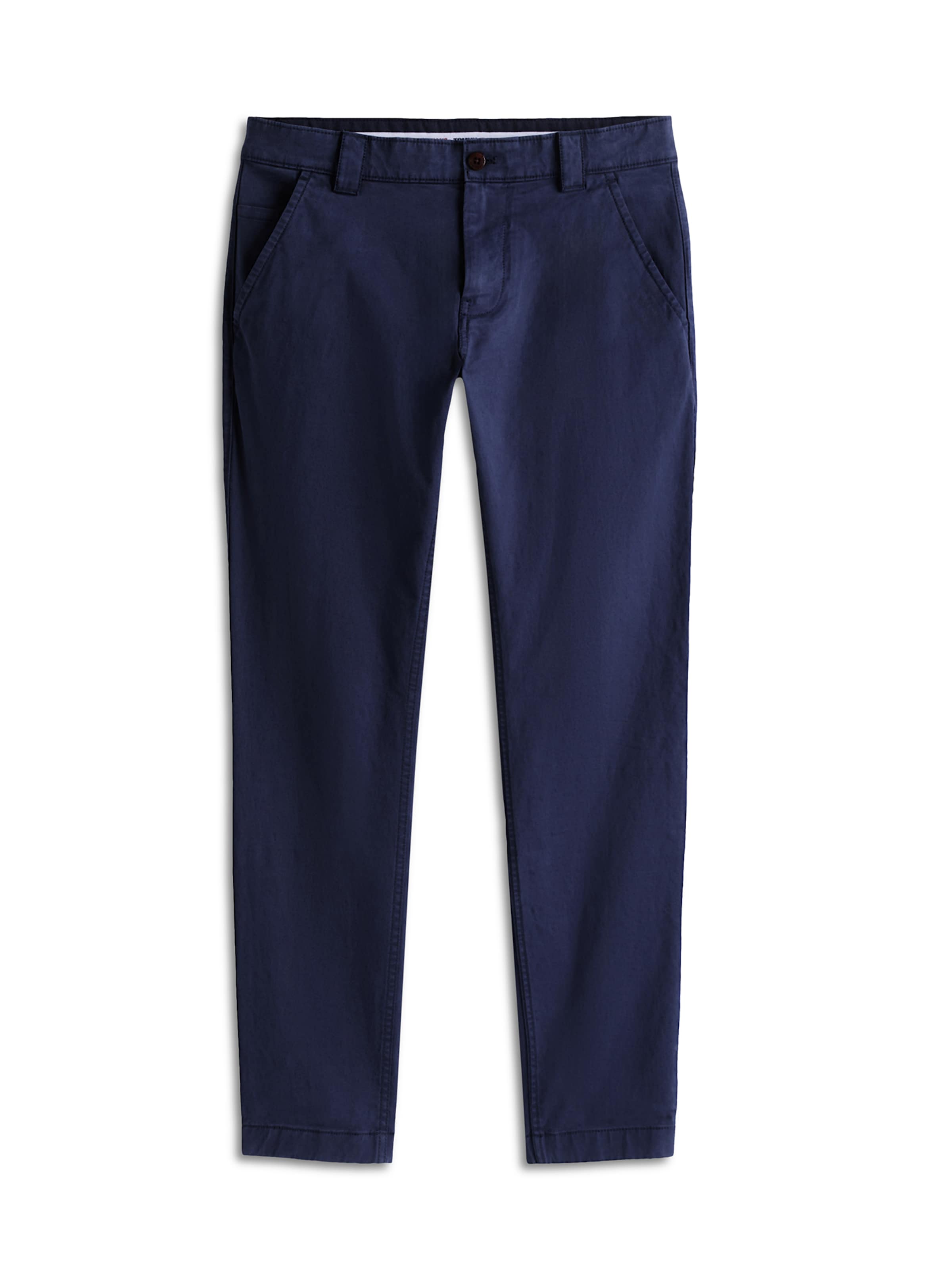 Tommy Jeans Slimfit Chino 'Scanton' in Blauw: voorkant