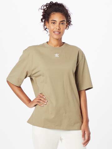 Maglietta di ADIDAS ORIGINALS in beige: frontale
