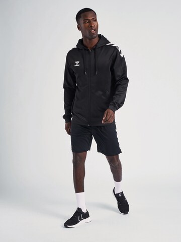 Hummel Sportsweatjacke 'Core XK' in Schwarz