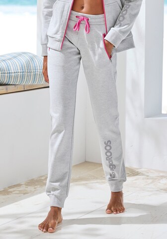 KangaROOS Tapered Pants in Grey