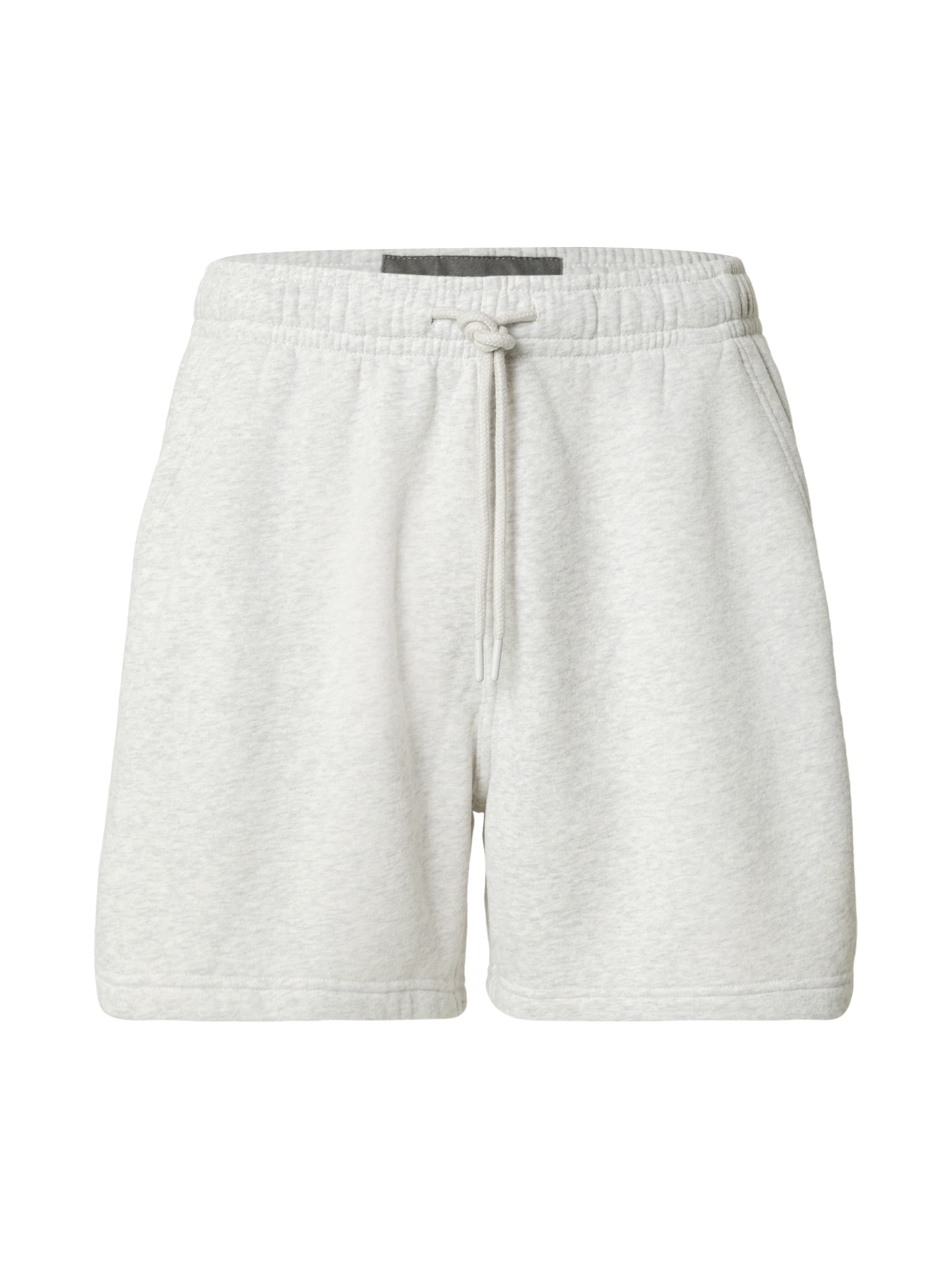 Abercrombie &amp; Fitch Szabványos Nadrág &#x27;ESSENTIAL&#x27; - szürke: elől