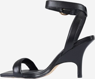 CARRANO Hochhackige Sandalen in Schwarz: Vorderseite