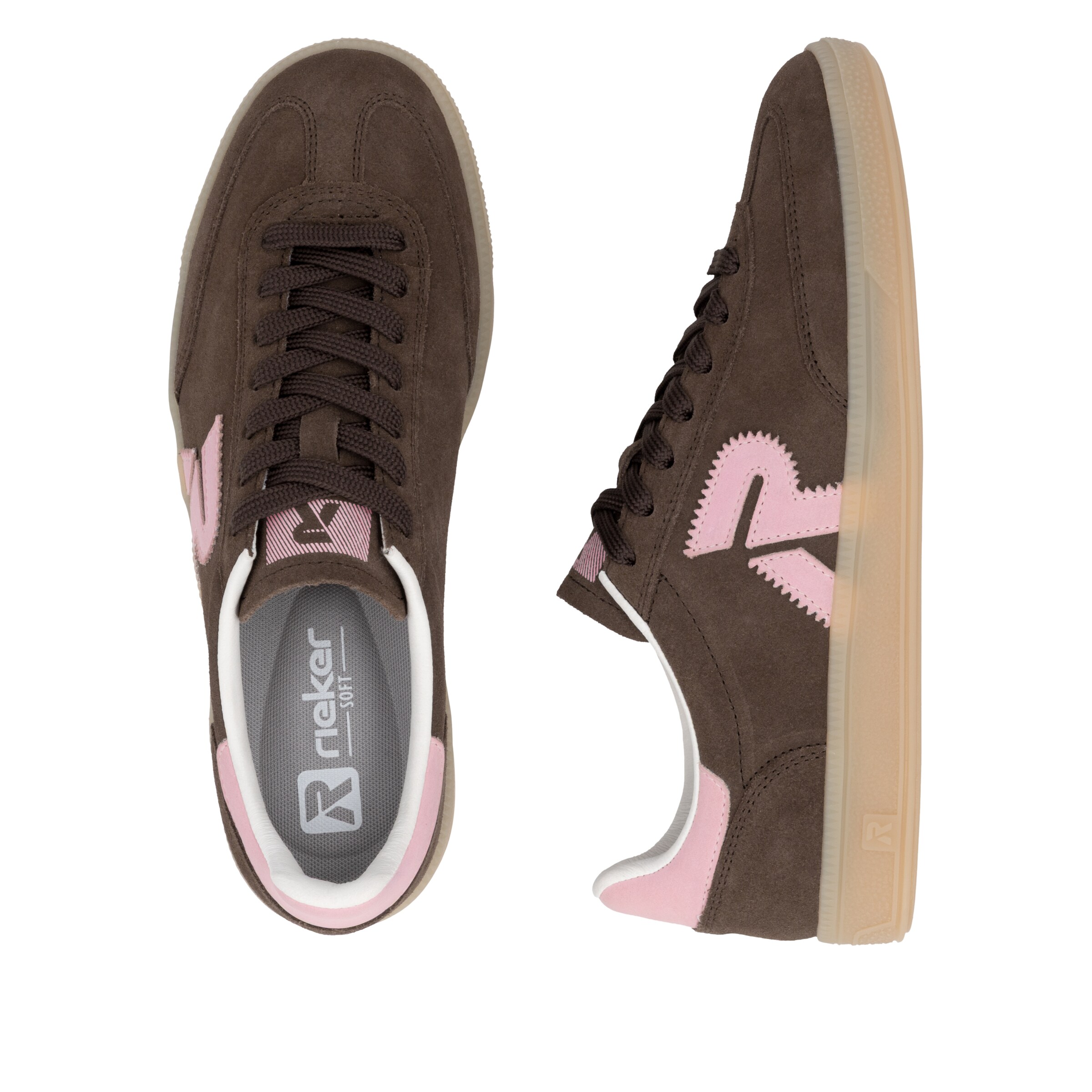 Baskets basses 'San Diego' Rieker Sport en marron