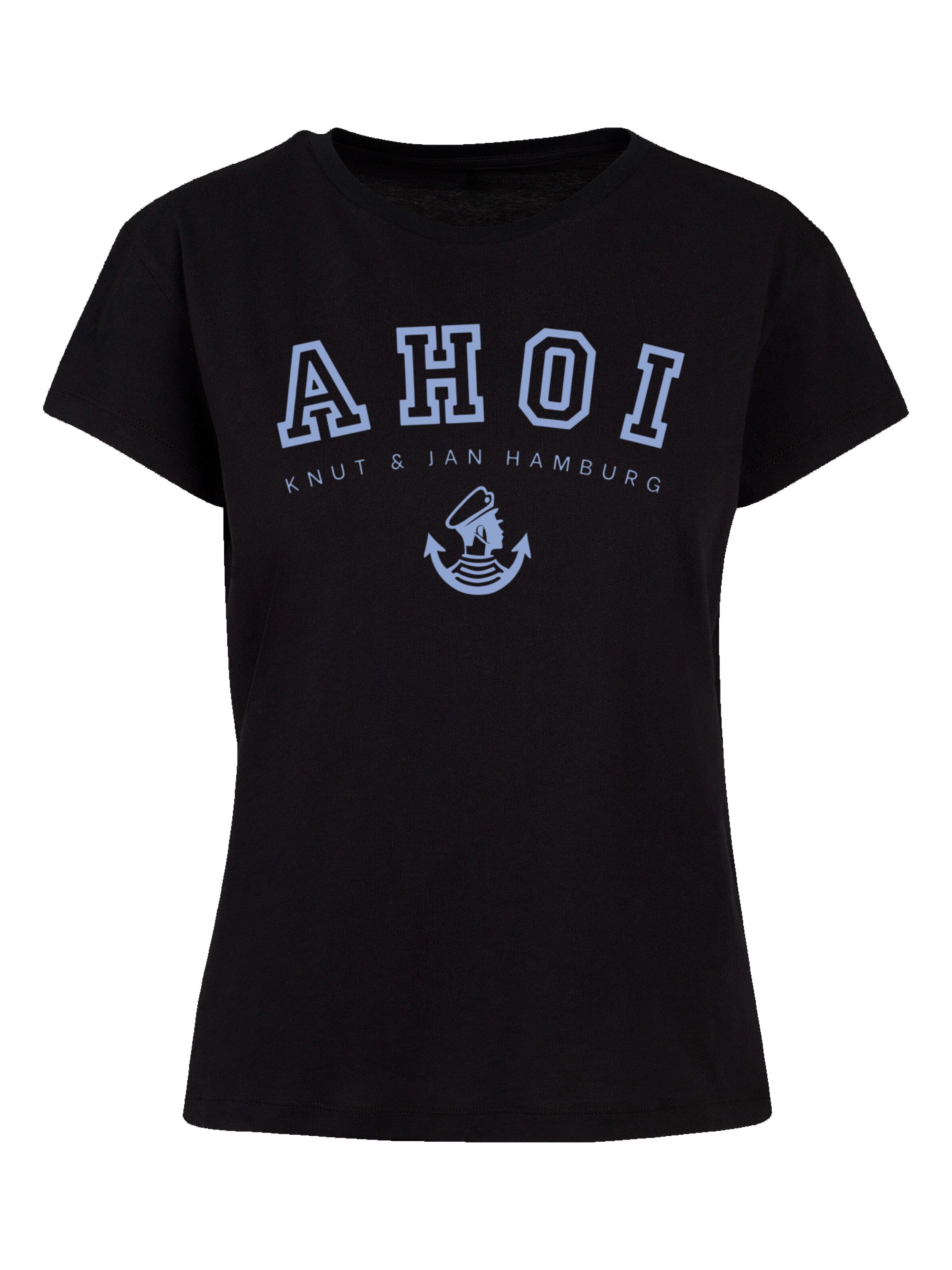 T-shirt F4NT4STIC en noir : devant