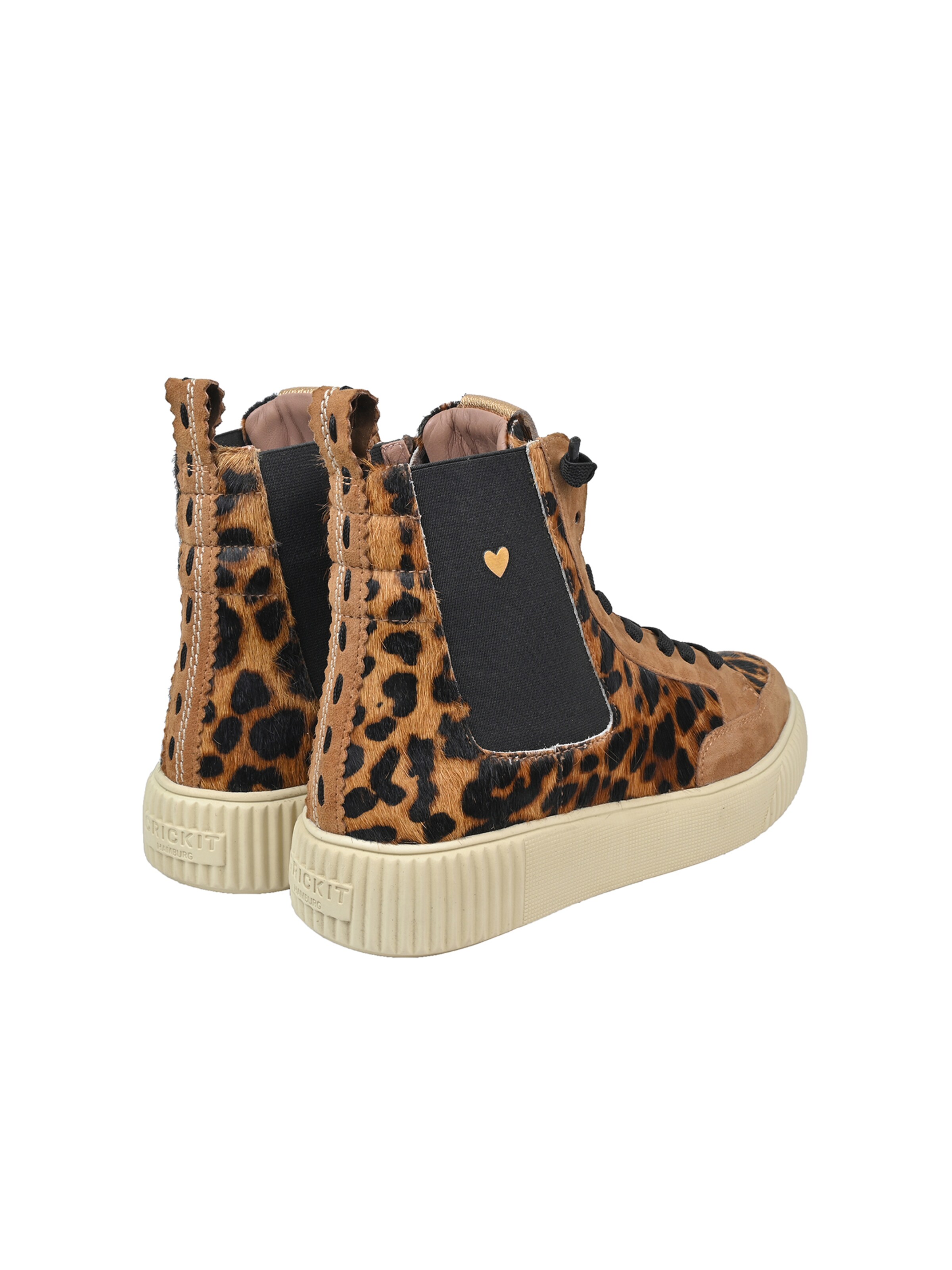 Crickit Sneakers hoog 'Sonia' in Bruin