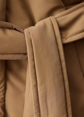 Giacca invernale 'ANORAK TIMEX' di MANGO in marrone