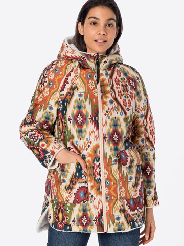 Derhy Between-Seasons Coat 'LIZBETH' in Mixed colors: front