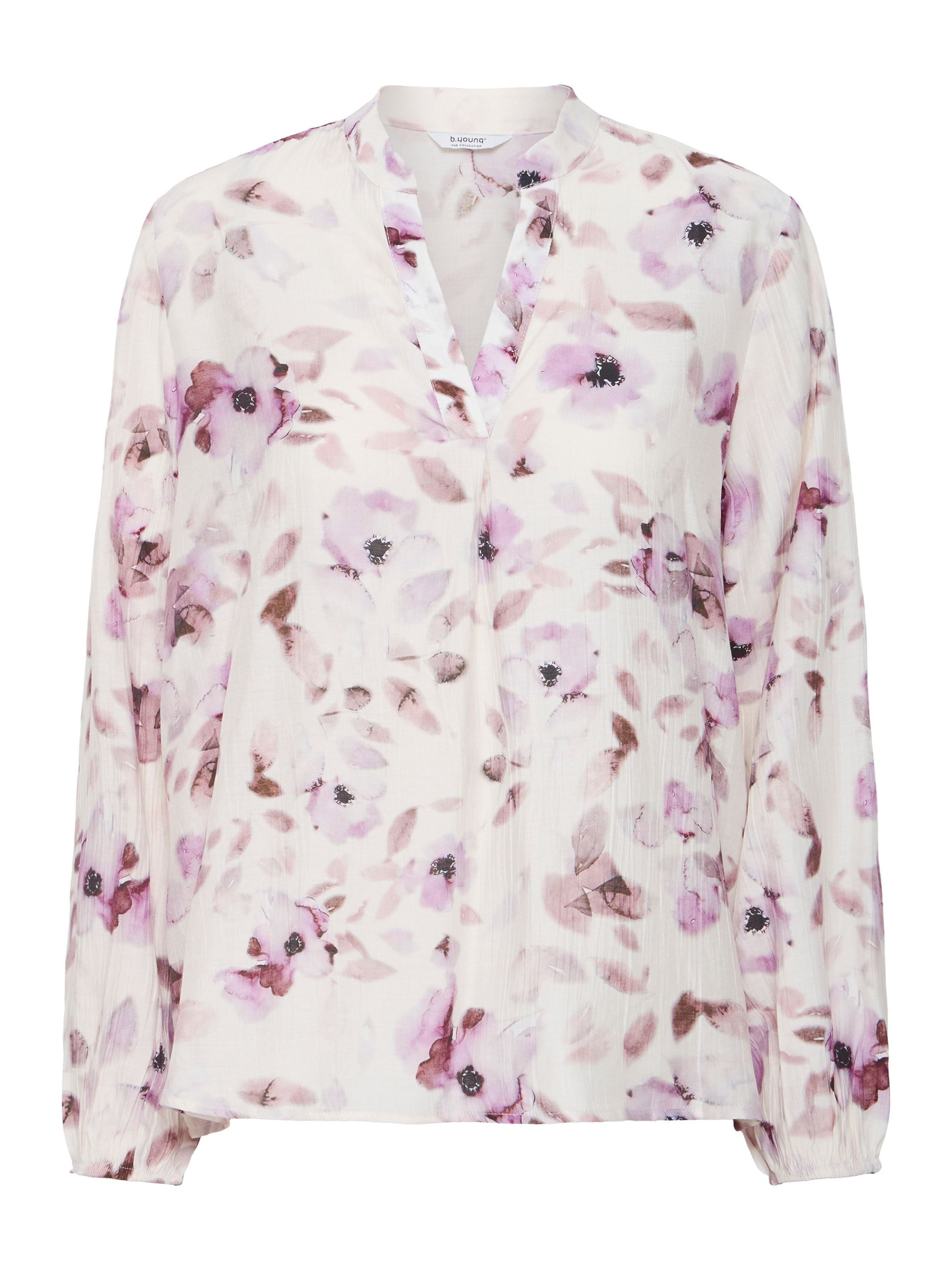 b.young Bluse 'Jolena' in Beige: Vorderseite