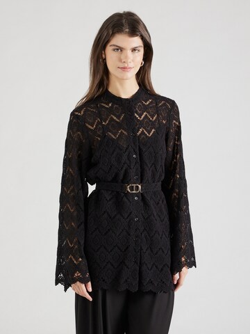Twinset Blouse in Black: front