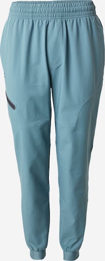 Sportinės kelnės 'Unstoppable' iš UNDER ARMOUR, spalva – šviesiai mėlyna / juoda, Prekių apžvalga