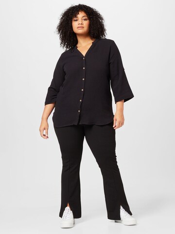 ONLY Carmakoma Blouse 'Theis' in Black