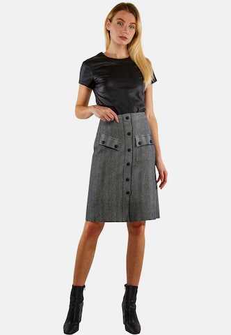 TOOche Skirt in Grey: front