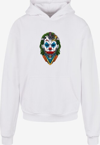 F4NT4STIC Sweatshirt 'Cyberpunk ' in Wit: voorkant