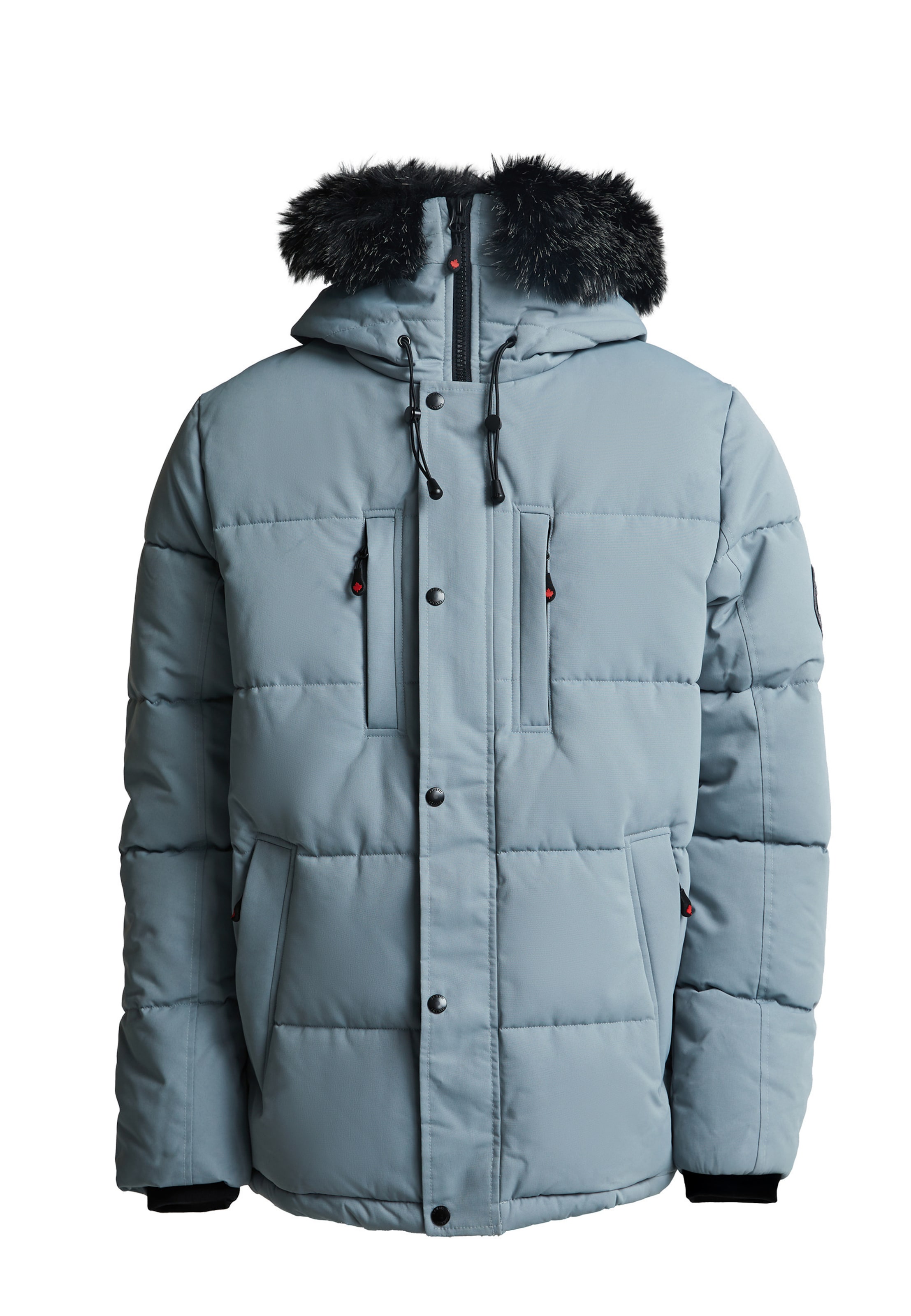 Zavetti Canada Between-seasons parka 'Oshawa 2.0' in Blue: front