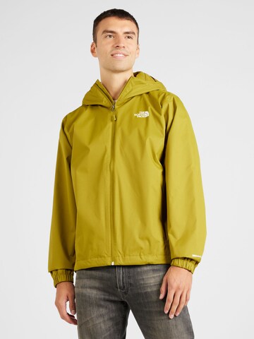 THE NORTH FACE Klasický střih Outdoorová bunda 'Quest' – zelená: přední strana