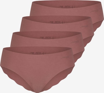 SLOGGI Boyshorts 'ZERO Modal 2.0' in Brown: front