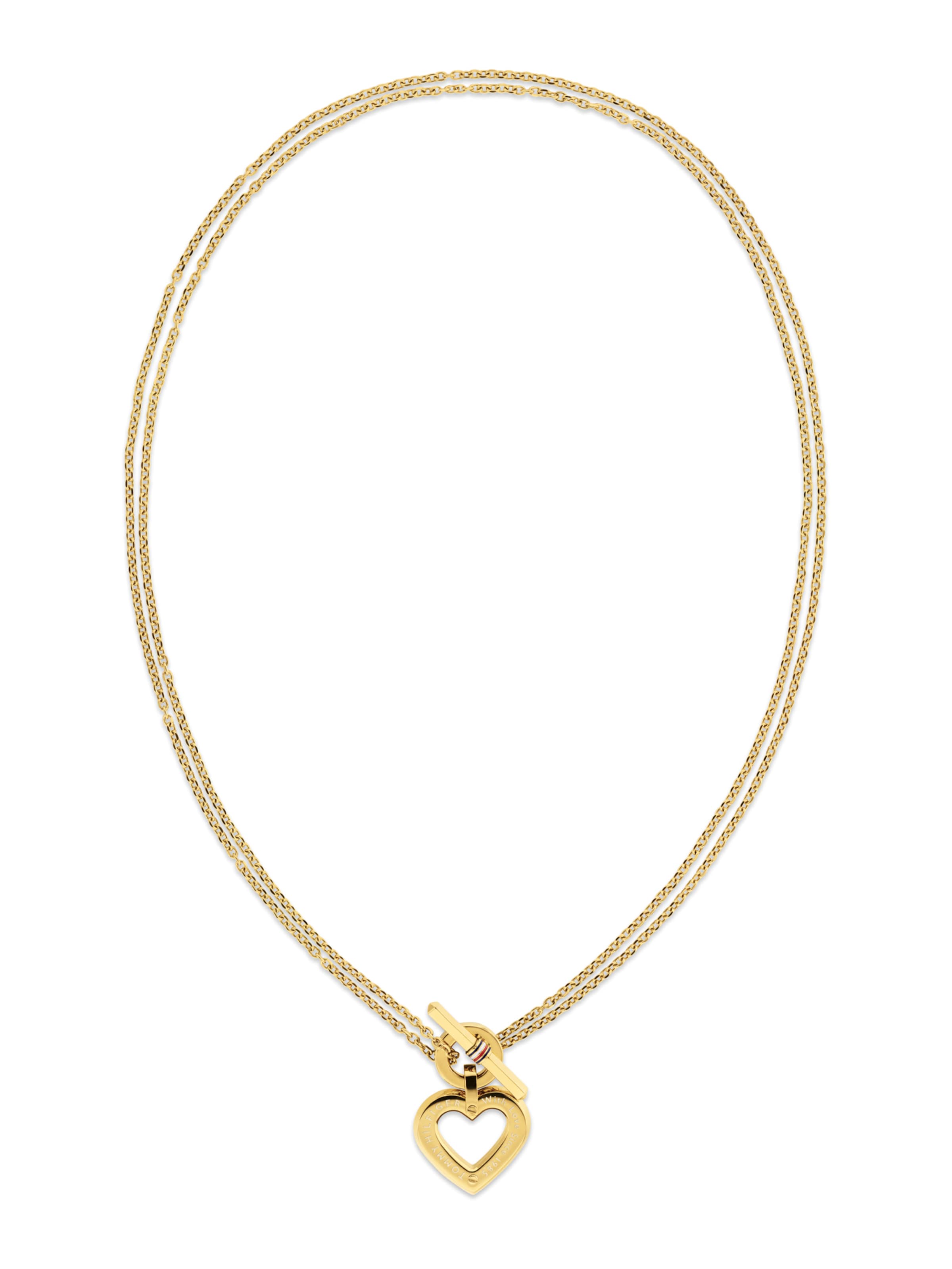 TOMMY HILFIGER Ketju värissä kulta: etupuoli