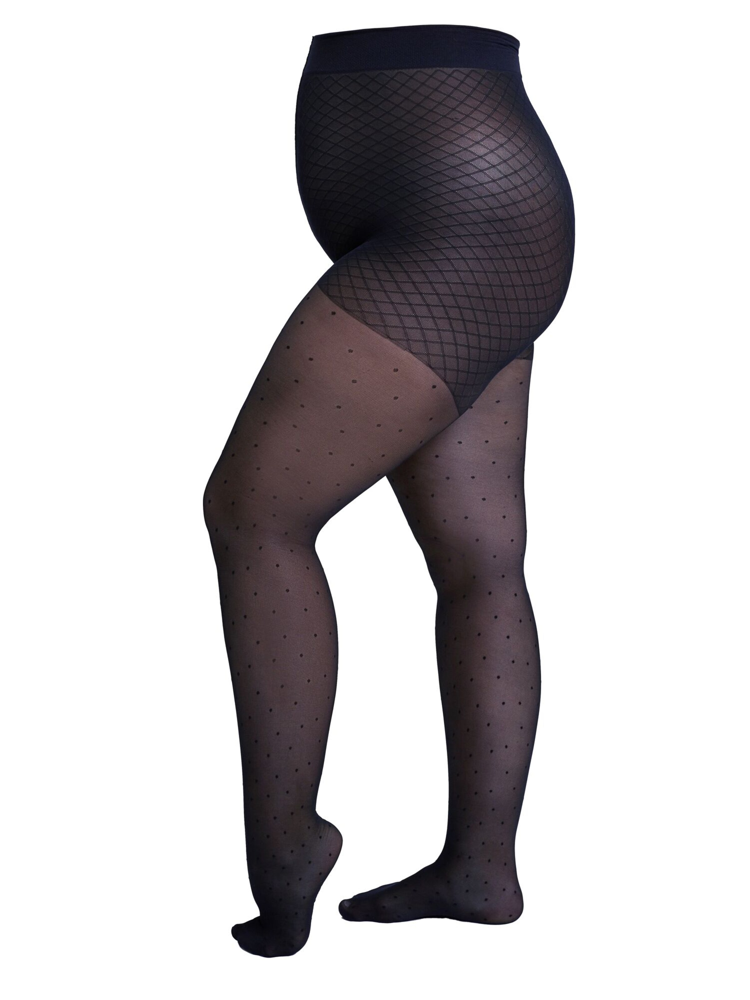 camano Feinstrumpfhose in Blau: Vorderseite