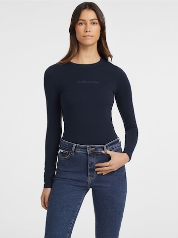 GUESS JEANS Shirt in Blue: front