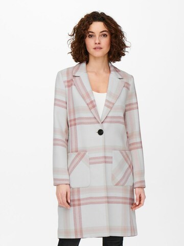 ONLY Between-Seasons Coat in Grey: front