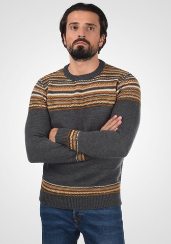 INDICODE JEANS - Pullover 'Lurdes' em cinzento: frente