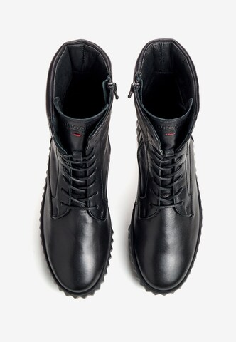 LLOYD Lace-Up Ankle Boots in Black