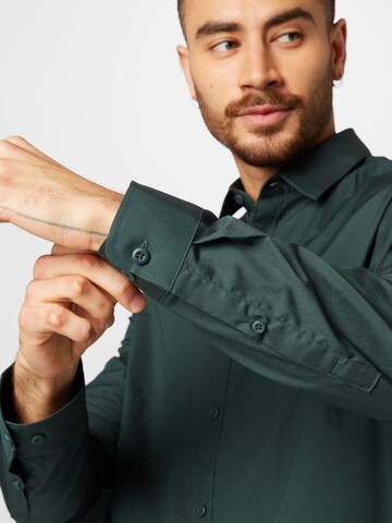 ESPRIT Regular fit Button Up Shirt in Green