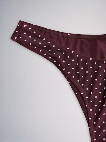 Bas de bikini The Set en marron