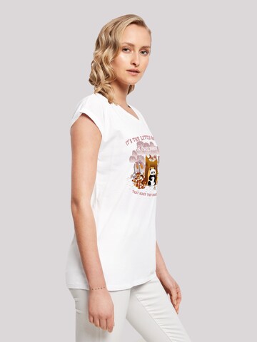 T-shirt 'Heroes of Childhood Tao Tao Childhood Memories' F4NT4STIC en blanc
