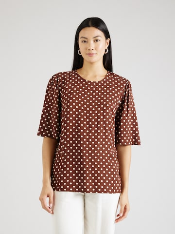 b.young Blouse 'JOSA' in Brown: front