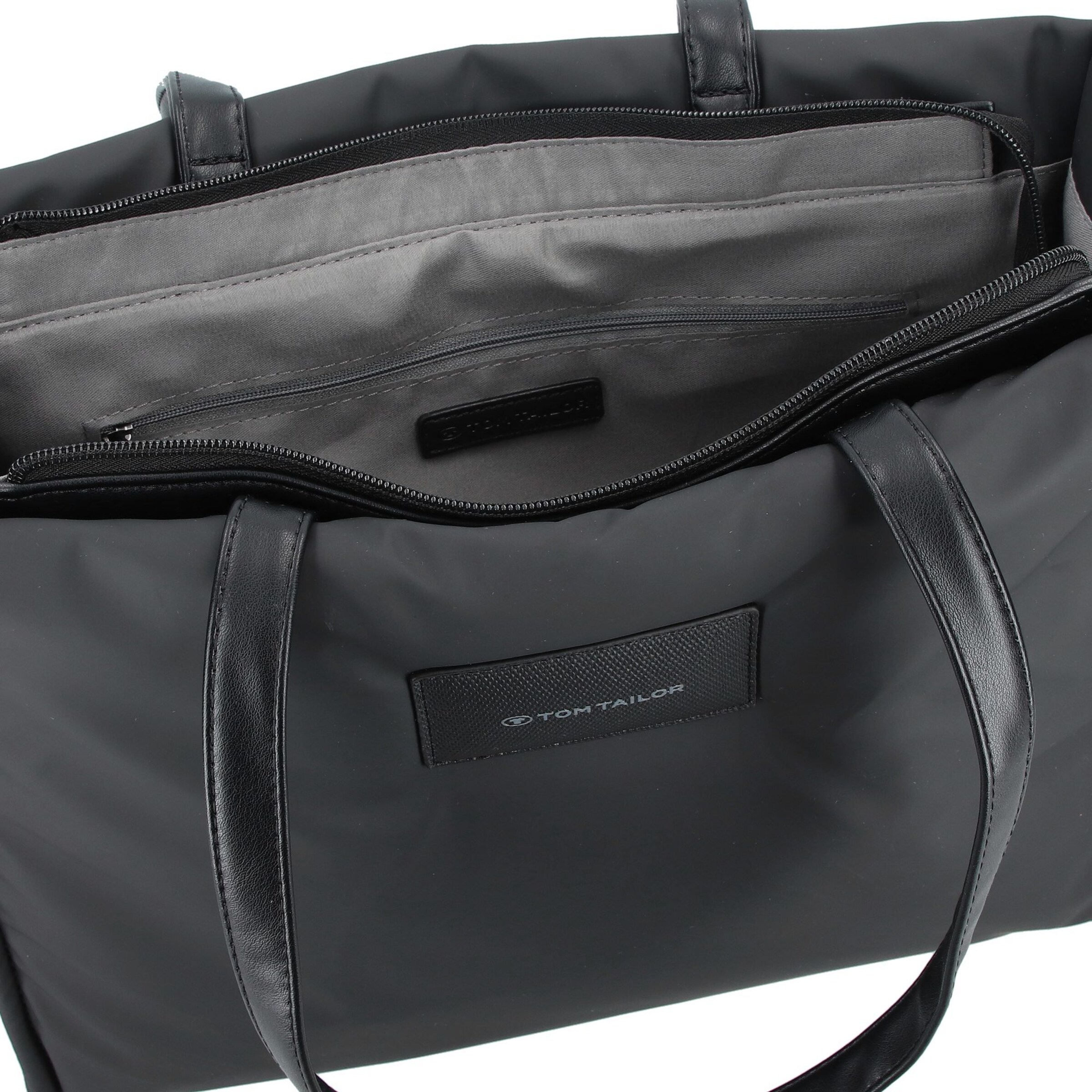 TOM TAILOR Shopper 'Patti' in Schwarz