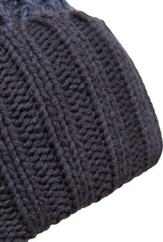 CAMEL ACTIVE Grobstrick Beanie in Blau