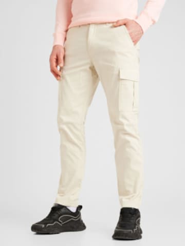 Tommy Jeans Regular Cargobyxa 'AUSTIN' i beige: framsida