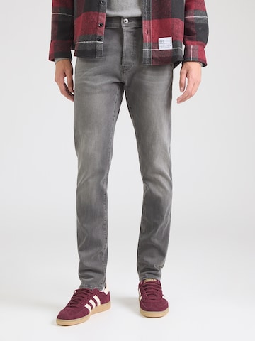 G-STAR Slimfit Džíny '3301' – šedá: přední strana