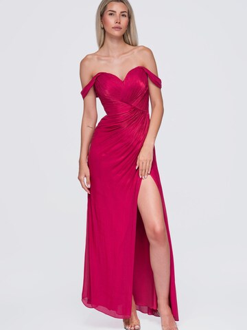 Ombre Abendkleid‌‌‌‌‌‌‌ in Pink
