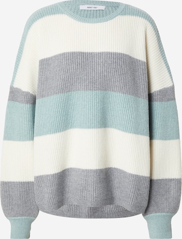 ABOUT YOU Oversized neulepaita 'Mina' värissä harmaa: etupuoli