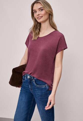 STREET ONE Shirt in Pink: front