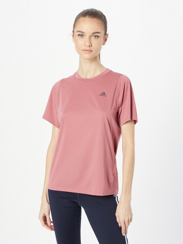 ADIDAS SPORTSWEAR Toiminnallinen paita 'Run Icons ' värissä vaaleanpunainen: edessä
