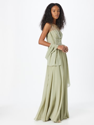 Robe de soirée Unique en vert