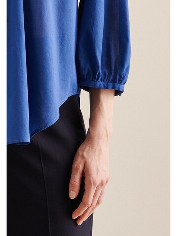 SEIDENSTICKER Blouse 'Schwarze Rose' in Blue
