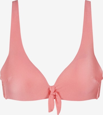 Push-up Hauts de bikini 'Shine' Beachlife en rose : devant