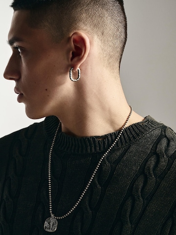 Boucles d'oreilles 'SHAKEL' REYTEL en argent