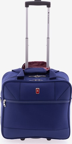 Gladiator Pilotenkoffer '2100' in Blau: Vorderseite